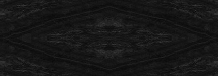 Panorama dark gray stone background with copy space. Black grunge banner with rock texture.The texture of the stone wall.の写真素材