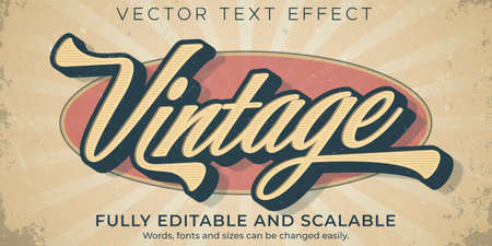 Editable text effect, premium illustrator text styleのイラスト素材