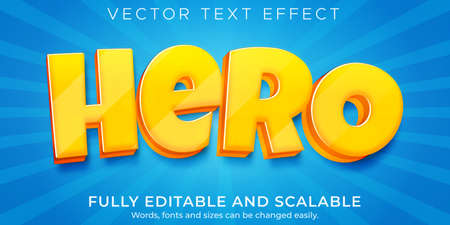 Editable text effect, premium illustrator text styleのイラスト素材