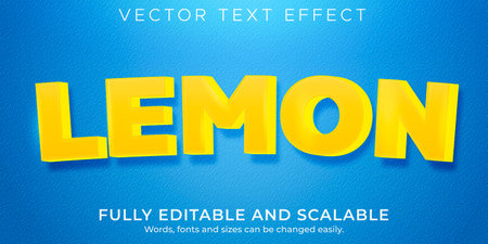 Editable text effect, premium illustrator text style