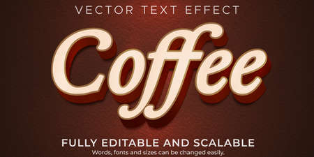 Editable text effect, premium illustrator text styleのイラスト素材