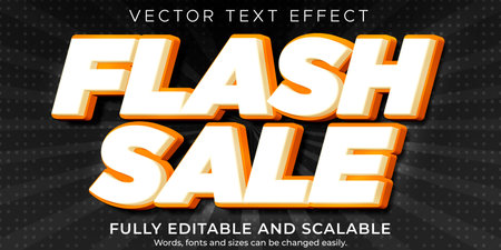 Editable text effect, premium illustrator text styleのイラスト素材