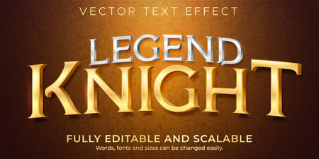 Editable text effect, premium illustrator text style