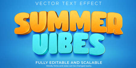 Editable text effect, premium illustrator text styleのイラスト素材