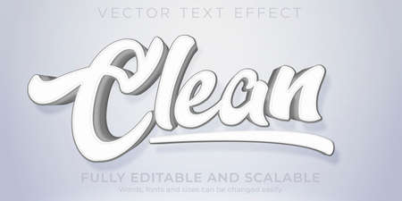 Editable text effect, premium illustrator text styleのイラスト素材