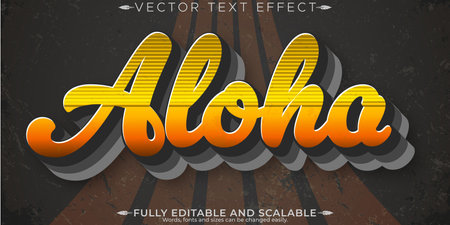 Editable Text Effect Font Style EPS Files for Adobe Illustratorのイラスト素材
