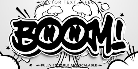 Editable Text Effect Font Style EPS Files for Adobe Illustratorのイラスト素材