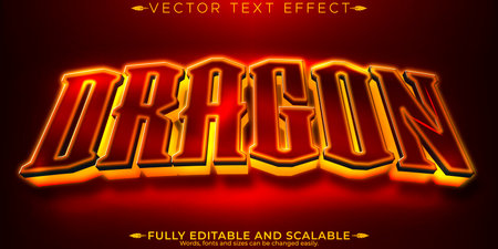 Editable Text Effect Font Style EPS Files for Adobe Illustratorのイラスト素材