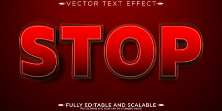 Editable Text Effect Font Style EPS Files for Adobe Illustratorのイラスト素材
