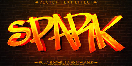 Editable Text Effect Font Style EPS Files for Adobe Illustratorのイラスト素材