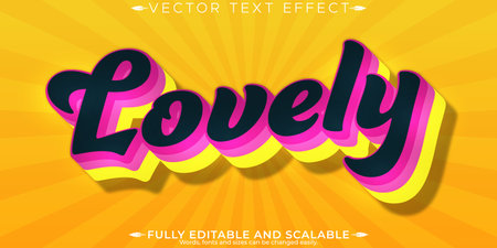 Editable Text Effect Font Style EPS Files for Adobe Illustratorのイラスト素材