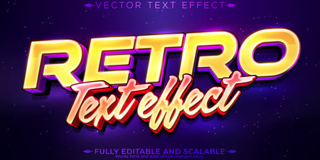 Editable Text Effect Font Style EPS Files for Adobe Illustrator