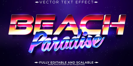 Editable Text Effect Font Style EPS Files for Adobe Illustrator