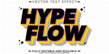 Editable Text Effect EPS Files for Adobe Illustrator