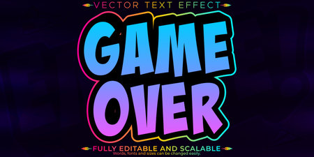 Editable Text Effect EPS Files for Adobe Illustratorのイラスト素材