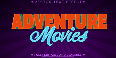 Editable Text Effect EPS Files for Adobe Illustratorのイラスト素材