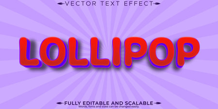 Editable Text Effect EPS Files for Adobe Illustrator