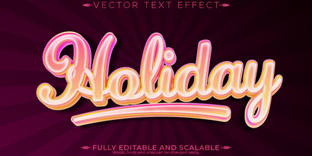 Editable Text Effect EPS Files for Adobe Illustratorのイラスト素材