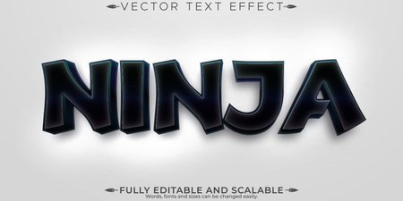 Editable Text Effect EPS Files for Adobe Illustratorのイラスト素材