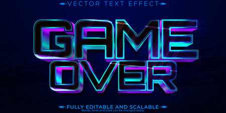 Editable Text Effect EPS Files for Adobe Illustratorのイラスト素材