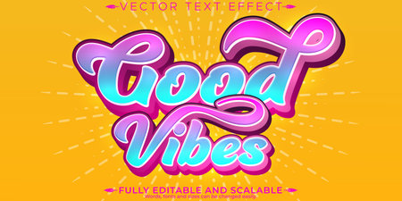 Editable Text Effect EPS Files for Adobe Illustratorのイラスト素材