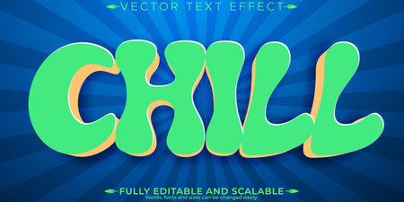 Editable Text Effect EPS Files for Adobe Illustratorのイラスト素材
