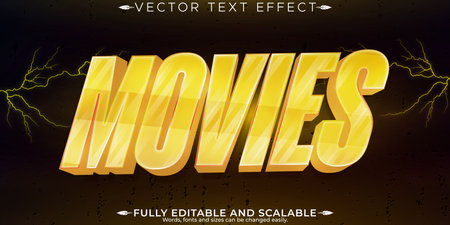 Editable Text Effect EPS Files for Adobe Illustratorのイラスト素材