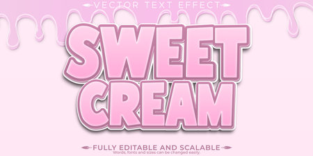 Editable Text Effect EPS Files for Adobe Illustratorのイラスト素材