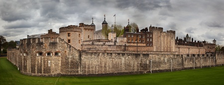 The Tower of London, England, the UK. The historic Royal Palace and Fortressのeditorial素材