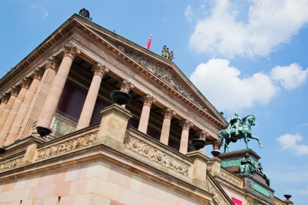 Altes Museum. German Old Museum on Museum Island, Mitte. Berlin, Germanyのeditorial素材