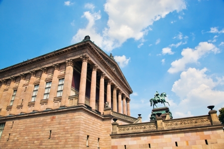 Altes Museum. German Old Museum on Museum Island, Mitte. Berlin, Germanyのeditorial素材