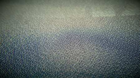 Macro close up of a fabric texture