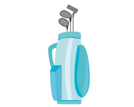 Golf club icon.  illustration Vector about golf .  golf club bagのイラスト素材