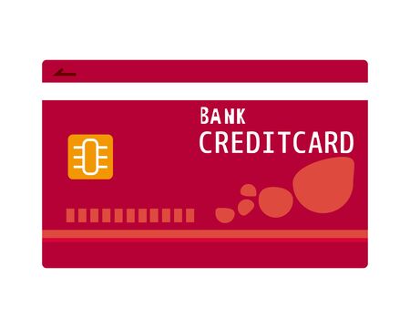 credit card, Cash card, Vector illustrationのイラスト素材