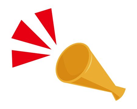 Sale megaphone vector illustration .  Delivery promotion and bargain icons .のイラスト素材