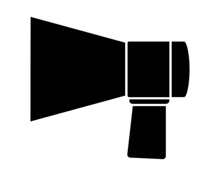 Sale megaphone vector illustration .  Delivery promotion and bargain icons .のイラスト素材