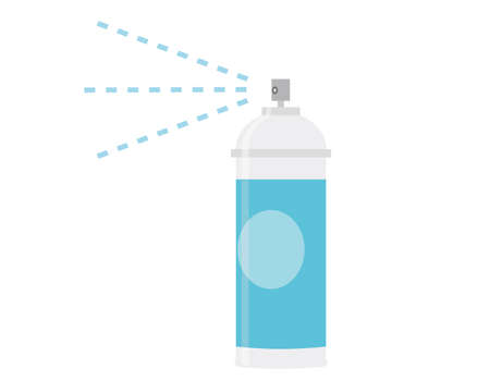 Vector illustration of a spray can.のイラスト素材