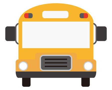 Vector illustration of a bus.