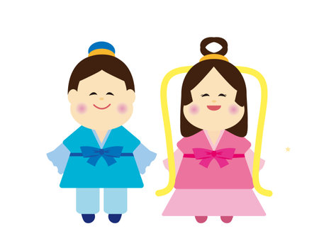 Tanabata  vector illustration. "Tanabata" a traditional Japanese event. Written in Tanabata and Japanese.のイラスト素材