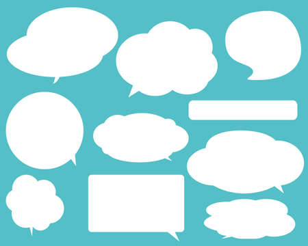 speech bubbles speech balloonのイラスト素材