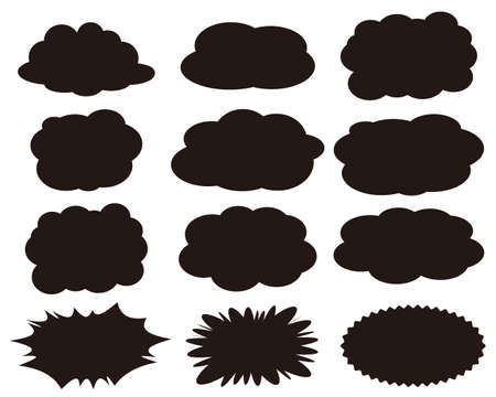 speech bubbles speech balloonのイラスト素材