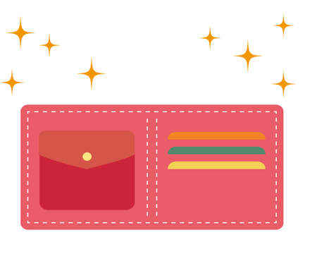 Cash card. credit card.のイラスト素材