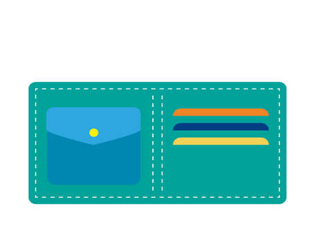 Cash card. credit card.のイラスト素材