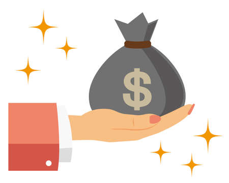 Money vector illustrationのイラスト素材