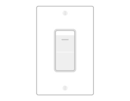 Power switch for fluorescent lamp.ãVector illustration.のイラスト素材