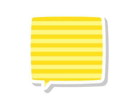 Cute speech bubble.ãHeadings.ãMaterial.のイラスト素材