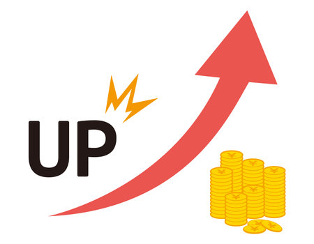 Arrows.ãUp. ãVector illustration.のイラスト素材