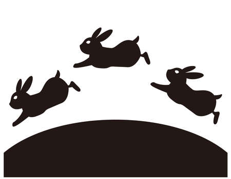 Cute rabbit.ãVector illustration.のイラスト素材