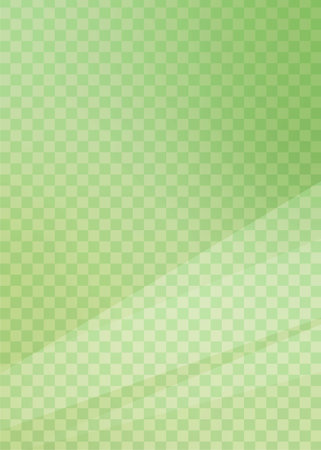 Plaited pattern pattern.ãGreen background illustration.の写真素材