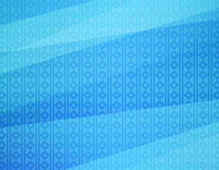 Background illustration of traditional Japanese patterns. Blue background for New Year's cards.の写真素材